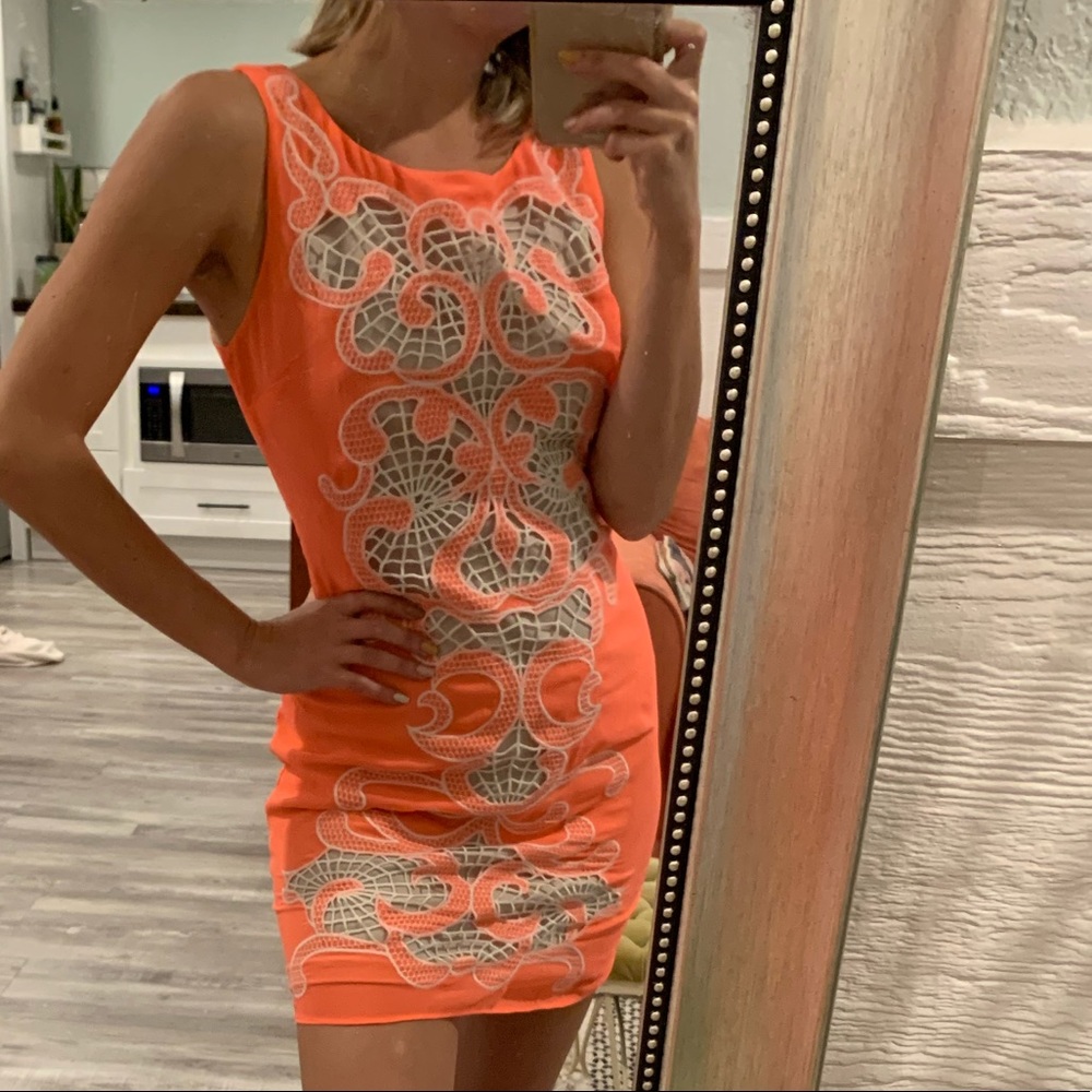 Peachy dress